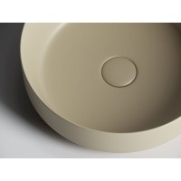 Раковина Ceramicanova Element CN6022MC 39 x 39 x 12 см, накладная, круглая, без перелива, сантехфарфор
