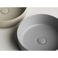 Раковина Ceramicanova Element CN6022MC 39 x 39 x 12 см, накладная, круглая, без перелива, сантехфарфор