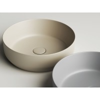 Раковина Ceramicanova Element CN6022MC 39 x 39 x 12 см, накладная, круглая, без перелива, сантехфарфор