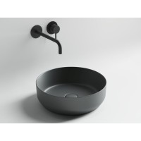Раковина Ceramicanova Element CN6022MDH 39 x 39 x 12 см, накладная, круглая, без перелива, сантехфарфор