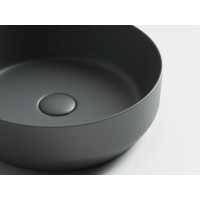 Раковина Ceramicanova Element CN6022MDH 39 x 39 x 12 см, накладная, круглая, без перелива, сантехфарфор