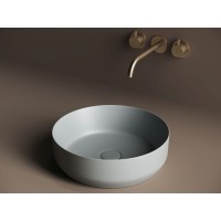 Раковина Ceramicanova Element CN6022MH 39 x 39 x 12 см, накладная, круглая, без перелива, сантехфарфор