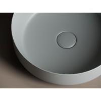 Раковина Ceramicanova Element CN6022MH 39 x 39 x 12 см, накладная, круглая, без перелива, сантехфарфор