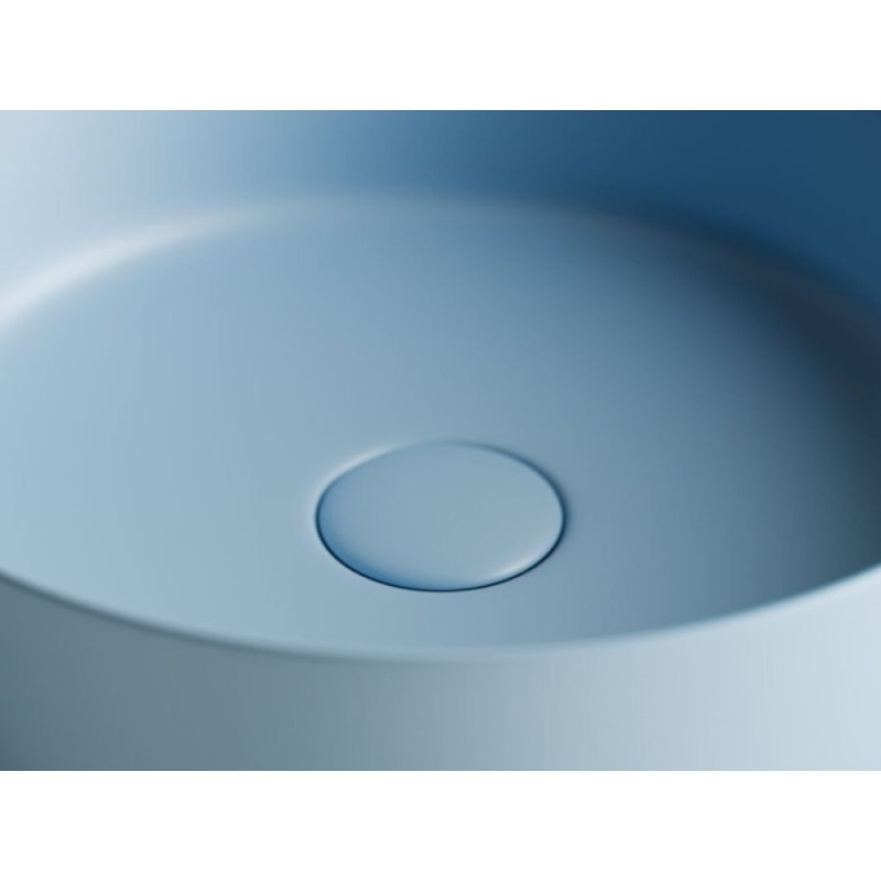 Раковина Ceramicanova Element CN6022ML 39 x 39 x 12 см, накладная, круглая, без перелива, сантехфарфор