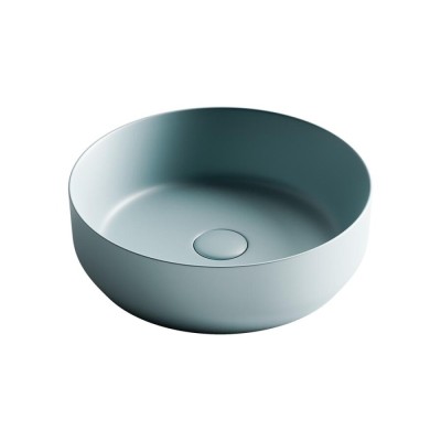 Раковина Ceramicanova Element CN6022MLG 39 x 39 x 12 см, накладная, круглая, без перелива, сантехфарфор
