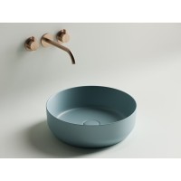 Раковина Ceramicanova Element CN6022MLG 39 x 39 x 12 см, накладная, круглая, без перелива, сантехфарфор