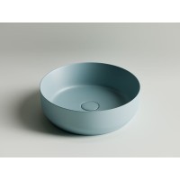Раковина Ceramicanova Element CN6022MLG 39 x 39 x 12 см, накладная, круглая, без перелива, сантехфарфор