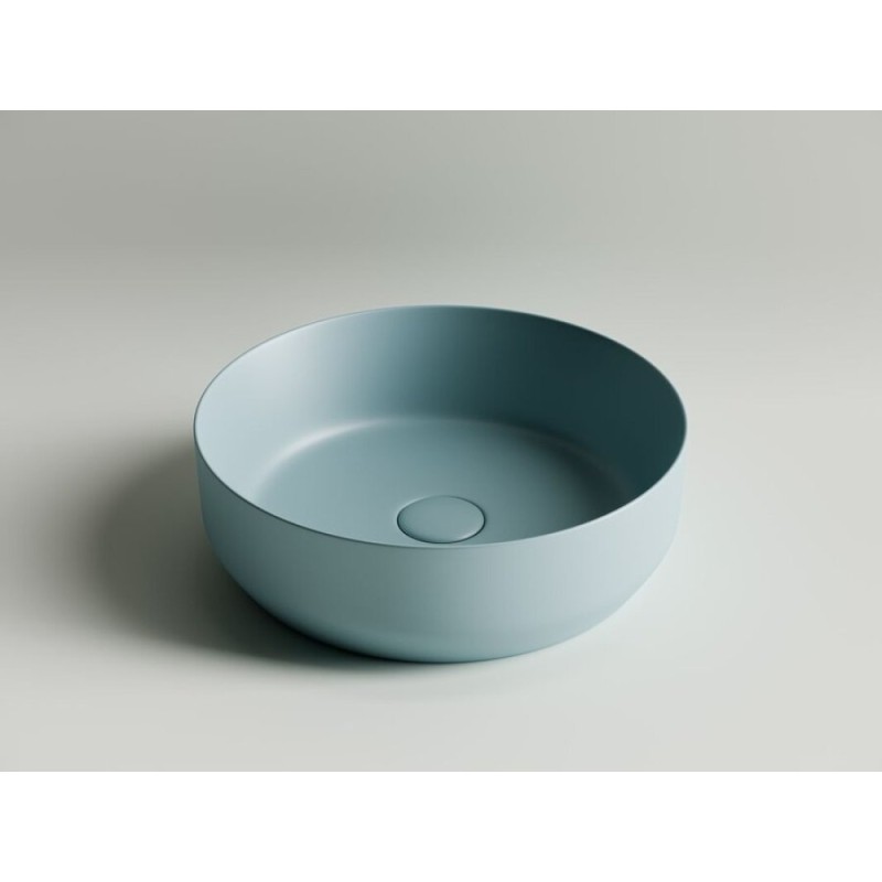 Раковина Ceramicanova Element CN6022MLG 39 x 39 x 12 см, накладная, круглая, без перелива, сантехфарфор