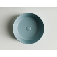 Раковина Ceramicanova Element CN6022MLG 39 x 39 x 12 см, накладная, круглая, без перелива, сантехфарфор