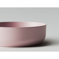 Раковина Ceramicanova Element CN6022MP 39 x 39 x 12 см, накладная, круглая, без перелива, сантехфарфор