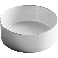 Раковина Ceramicanova Element CN6032 35.8 x 35.8 x 13.7 см, накладная, круглая, без перелива, сантехфарфор