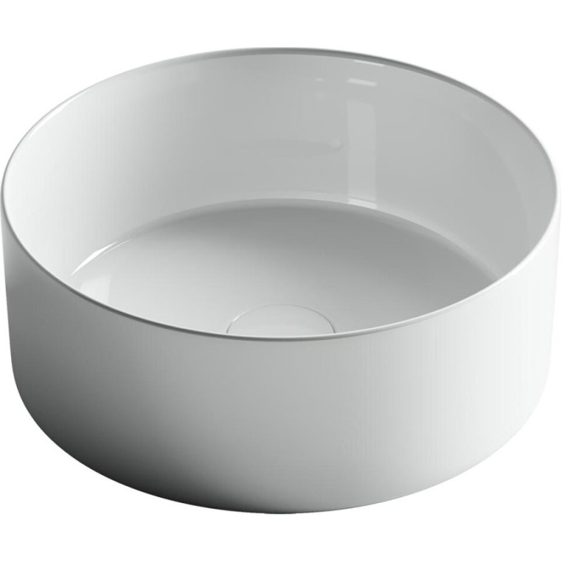 Раковина Ceramicanova Element CN6032 35.8 x 35.8 x 13.7 см, накладная, круглая, без перелива, сантехфарфор