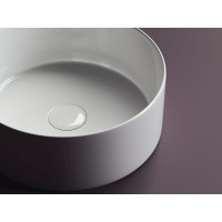 Раковина Ceramicanova Element CN6032 35.8 x 35.8 x 13.7 см, накладная, круглая, без перелива, сантехфарфор