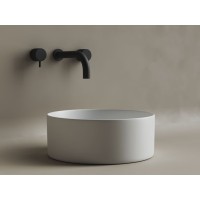 Раковина Ceramicanova Element CN6032MW 35.8 x 35.8 x 13.7 см, накладная, круглая, без перелива, сантехфарфор