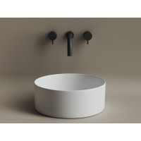 Раковина Ceramicanova Element CN6032MW 35.8 x 35.8 x 13.7 см, накладная, круглая, без перелива, сантехфарфор