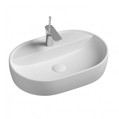 Раковина Ceramicanova Element, 60 х 40 х 12.5 см, цвет белый, CN6035, сантехфарфор