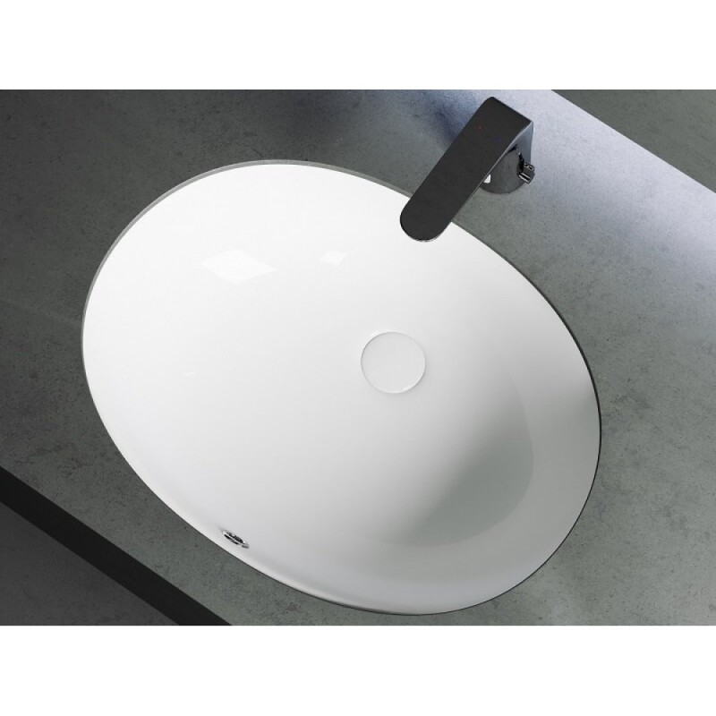 Раковина Ceramicanova Element CN6043, 56 см, сантехфарфор, белая