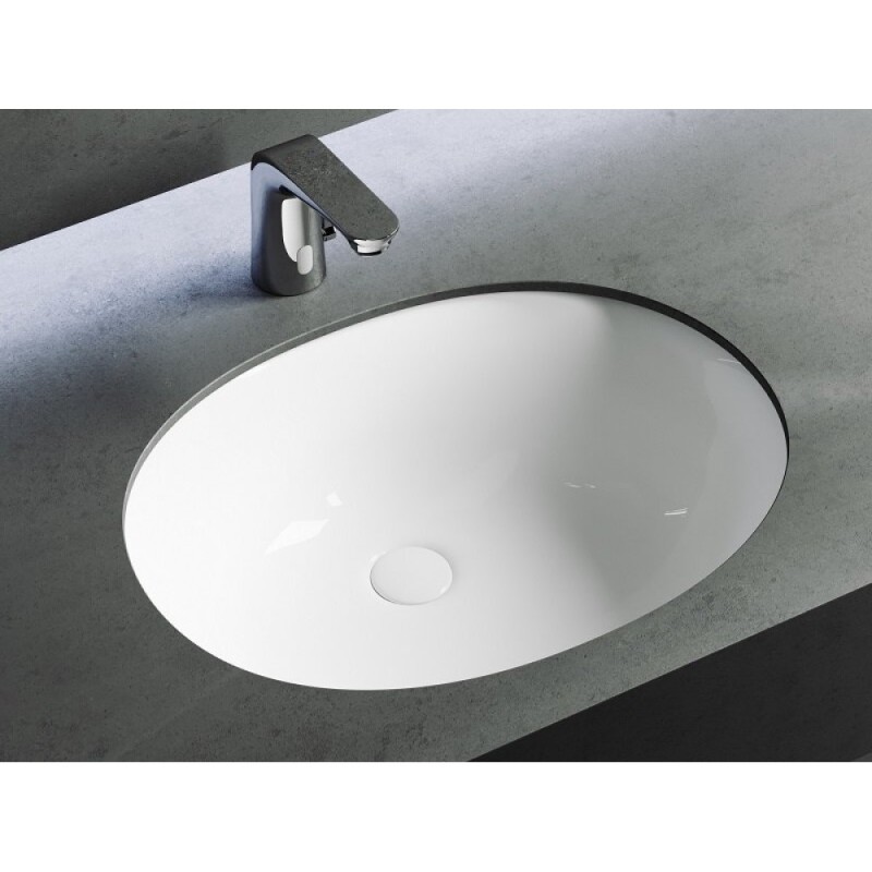 Раковина Ceramicanova Element CN6043, 56 см, сантехфарфор, белая