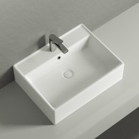 Раковина Ceramicanova Element, 59 х 45 х 16 см, цвет белый, CN6046, сантехфарфор