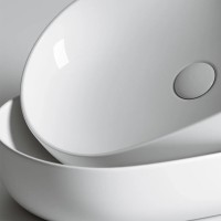 Раковина Ceramicanova Element, 60 х 41.5 х 13.5 см, цвет белый, CN6047, сантехфарфор