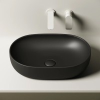 Раковина Ceramicanova Element, 60 х 41.5 х 13.5 см, цвет черный матовый, CN6047MB, сантехфарфор