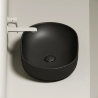 Раковина Ceramicanova Element, 60 х 41.5 х 13.5 см, цвет черный матовый, CN6047MB, сантехфарфор