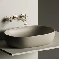 Раковина Ceramicanova Element, 60 х 41.5 х 13.5 см, цвет капучино матовый, CN6047MC, сантехфарфор