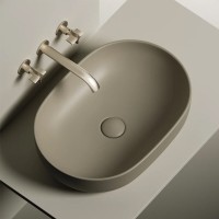 Раковина Ceramicanova Element, 60 х 41.5 х 13.5 см, цвет капучино матовый, CN6047MC, сантехфарфор