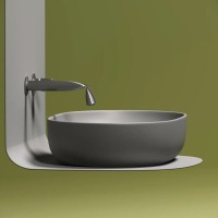 Раковина Ceramicanova Element, 60 х 41.5 х 13.5 см, цвет антрацит матовый, CN6047MH, сантехфарфор