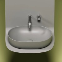 Раковина Ceramicanova Element, 60 х 41.5 х 13.5 см, цвет антрацит матовый, CN6047MH, сантехфарфор