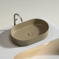 Раковина Ceramicanova Element CN6048MC, 60 см, сантехфарфор, цвет капучино матовый