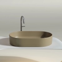 Раковина Ceramicanova Element CN6048MC, 60 см, сантехфарфор, цвет капучино матовый
