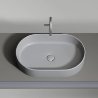 Раковина Ceramicanova Element CN6048MH, 60 см, сантехфарфор, цвет антрацит матовый
