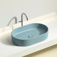 Раковина Ceramicanova Element CN6048MLG, 60 см, сантехфарфор, цвет зеленый матовый