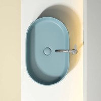 Раковина Ceramicanova Element CN6048MLG, 60 см, сантехфарфор, цвет зеленый матовый