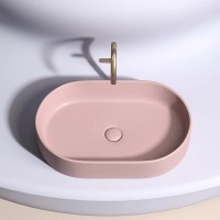 Раковина Ceramicanova Element CN6048MP, 60 см, сантехфарфор, цвет розовый матовый