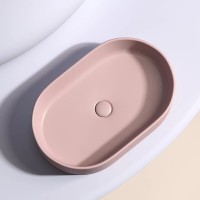 Раковина Ceramicanova Element CN6048MP, 60 см, сантехфарфор, цвет розовый матовый