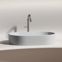 Раковина Ceramicanova Element CN6048MSG, 60 см, сантехфарфор, цвет серый матовый