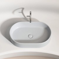 Раковина Ceramicanova Element CN6048MSG, 60 см, сантехфарфор, цвет серый матовый