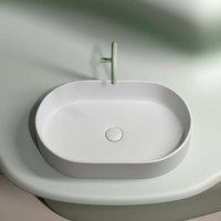 Раковина Ceramicanova Element CN6048MW, 60 см, сантехфарфор, цвет белый матовый