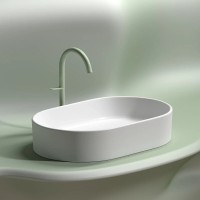 Раковина Ceramicanova Element CN6048MW, 60 см, сантехфарфор, цвет белый матовый