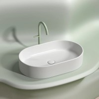 Раковина Ceramicanova Element CN6048MW, 60 см, сантехфарфор, цвет белый матовый