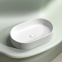 Раковина Ceramicanova Element CN6048MW, 60 см, сантехфарфор, цвет белый матовый