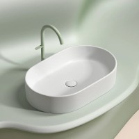 Раковина Ceramicanova Element CN6048MW, 60 см, сантехфарфор, цвет белый матовый