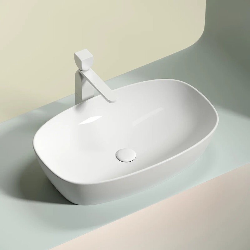 Раковина Ceramicanova Element CN6049, 60 см, сантехфарфор, белая