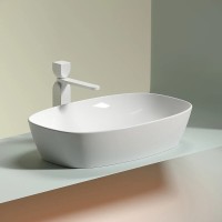 Раковина Ceramicanova Element CN6049, 60 см, сантехфарфор, белая