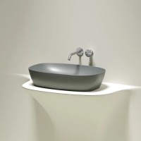 Раковина Ceramicanova Element CN6049MH, 60 см, сантехфарфор, цвет антрацит матовый