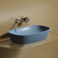 Раковина Ceramicanova Element CN6049ML, 60 см, сантехфарфор, цвет голубой матовый