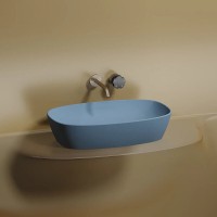 Раковина Ceramicanova Element CN6049ML, 60 см, сантехфарфор, цвет голубой матовый