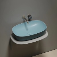 Раковина Ceramicanova Element CN6049MLG, 60 см, сантехфарфор, цвет зеленый матовый
